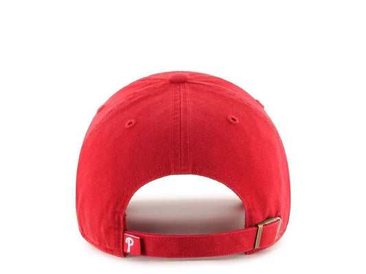 47 Brand Philadelphia Phillies Clean Up Relaxed Cap / Red White / RRP £24