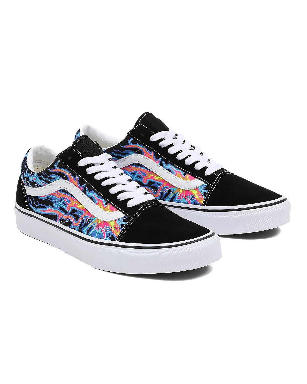 Vans Unisex Old Skool Trainers / Black Electric Flame / RRP £70