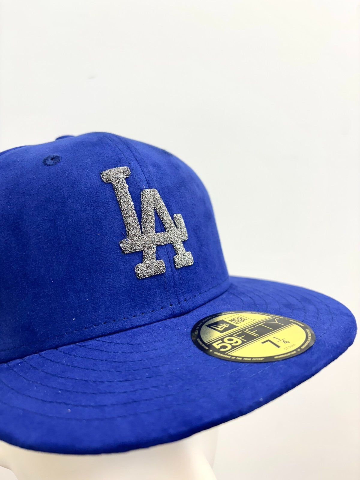 New Era LA Dodgers Iced Out 5950 Fitted Cap / Royal Blue Silver / RRP £45