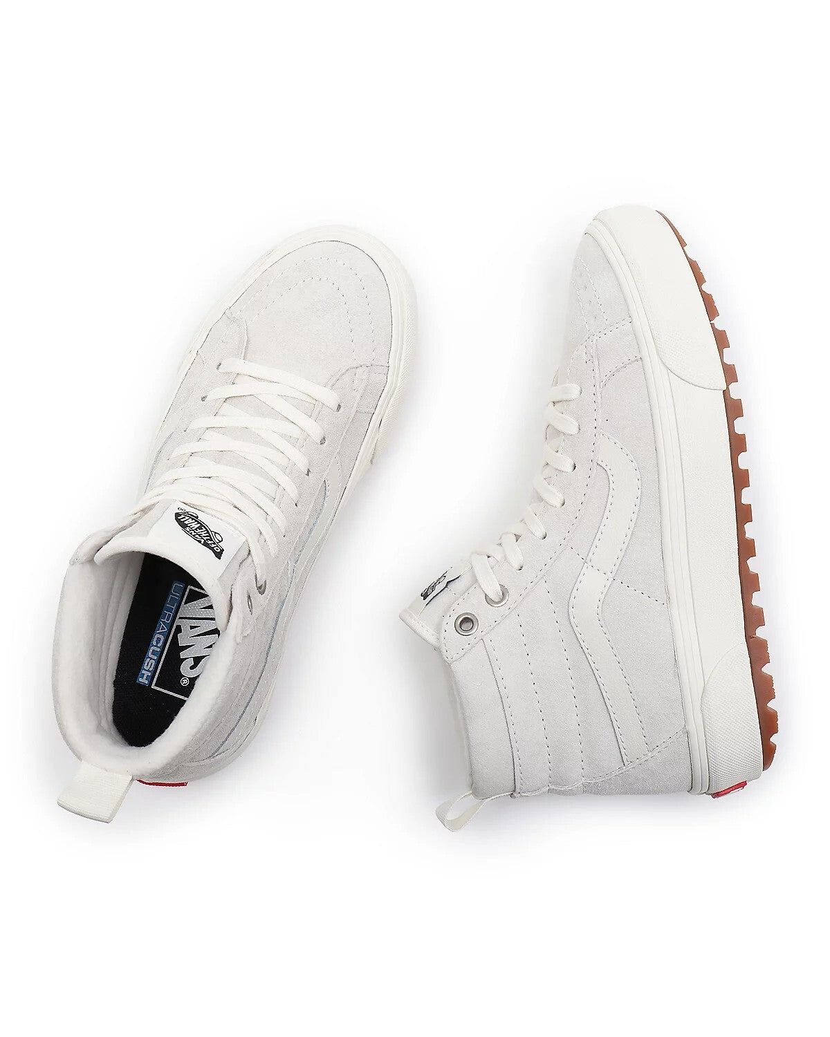 Vans Unisex Sk8 Hi Mte-1 Weather Trainers / Marshmallow / RRP £100
