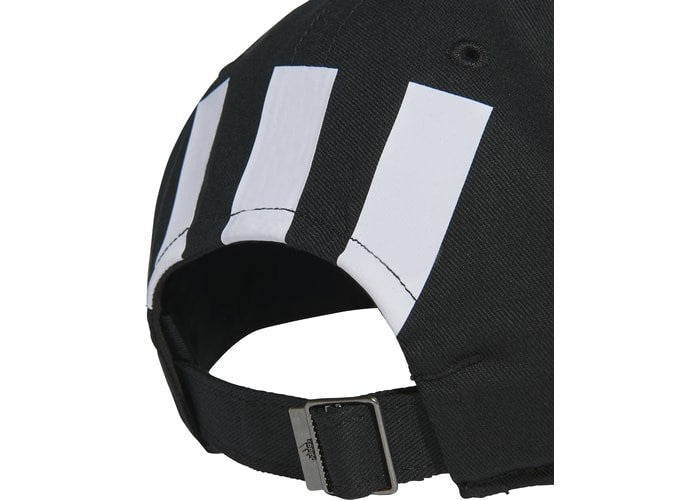 Adidas Adult Essentials 3 Stripes Cap / Black White / RRP £24