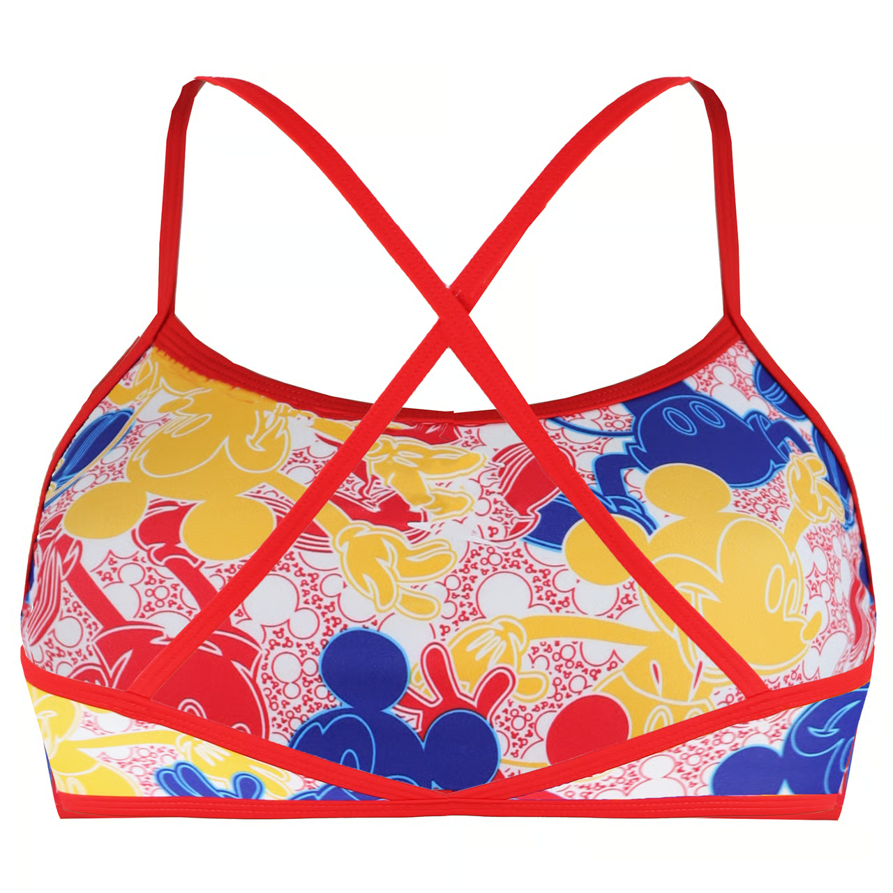 Girls Disney Speedo 2 Piece Swimsuit / Red White / RRP £30