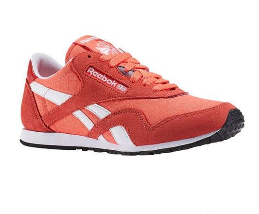 Reebok Womens Nylon Slim HV Trainers / BNIB / Fire Coral / RRP £60