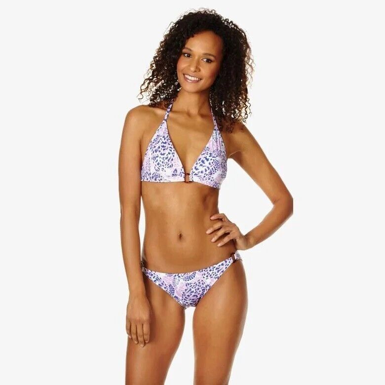 Vilebrequin Womens Flechett Bikini Top / Pink Purple / RRP £130