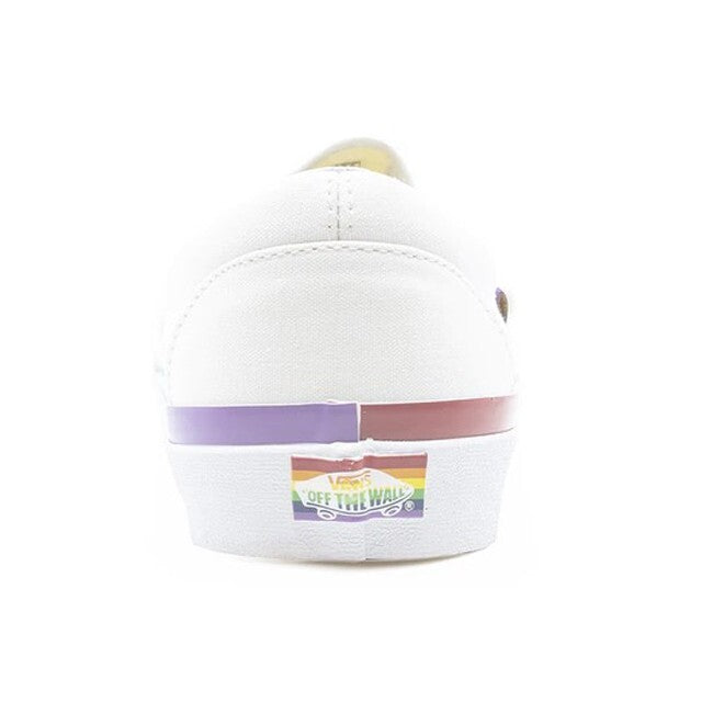 Vans Mens Classic Slip-On Rainbow Foxing / True White / RRP £57