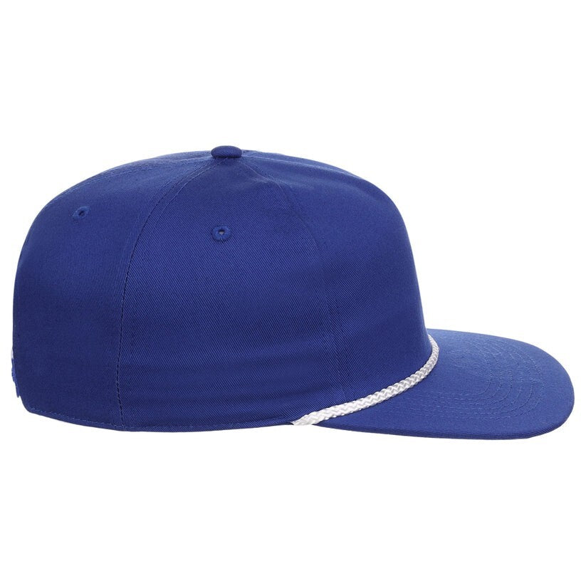 Crowns By Lids Unisex Plain Fairway Golfer Hat / Royal Blue / £23