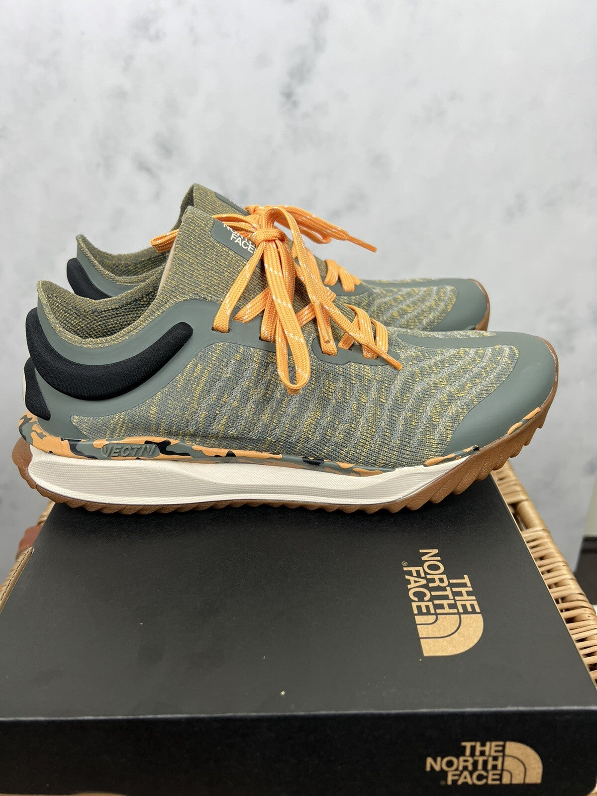 The North Face Men's Vectiv Escape Knit Trainers / Green / 6.5 / RRP £130