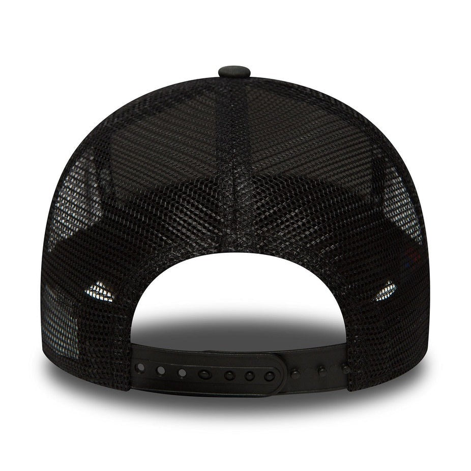 New Era Adult New York Yankees Clean A-Frame Trucker Cap / Black Camo / RRP £27
