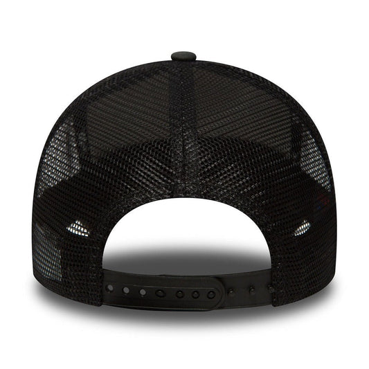 New Era Adult New York Yankees Clean A-Frame Trucker Cap / Black Camo / RRP £27