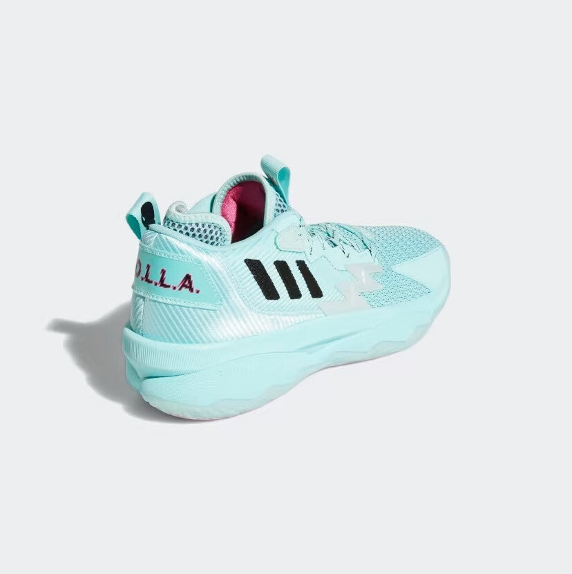 Adidas Mens Dame 8 Respect My Name Basketball Trainers / Aqua Blue / RRP £100