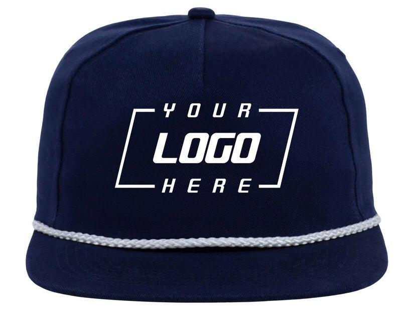 Crowns By Lids Unisex Plain Fairway Golfer Hat / Navy / £23