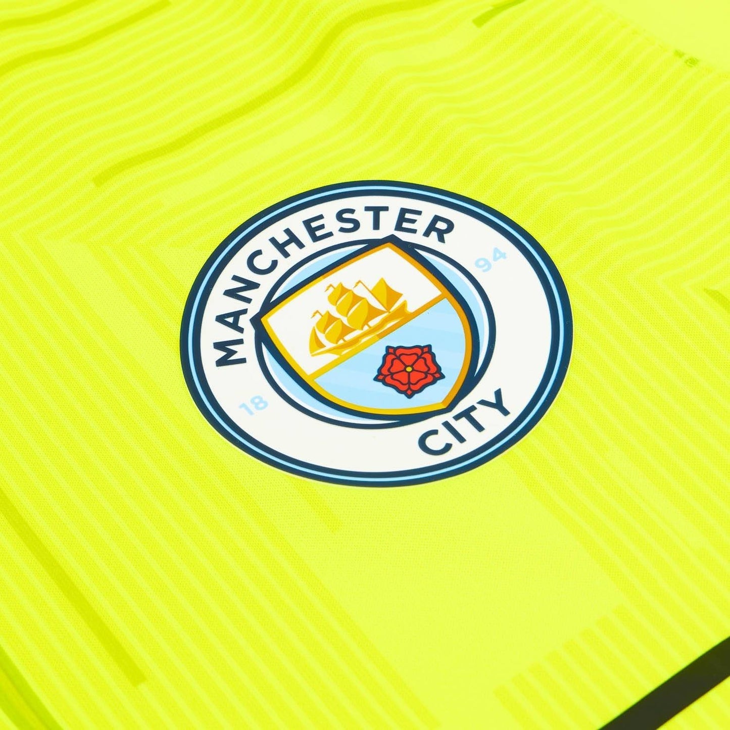 Puma Mens 2021-22 Manchester City Player Issue Gk S/S Shirt/Yellow/RRP £109.99
