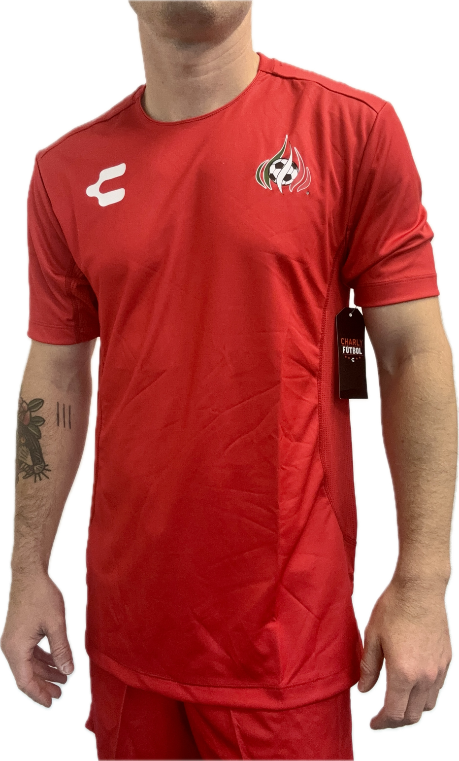 Charly Men's Football Kit / Full Mexico Training Kit / Red / RRP £40