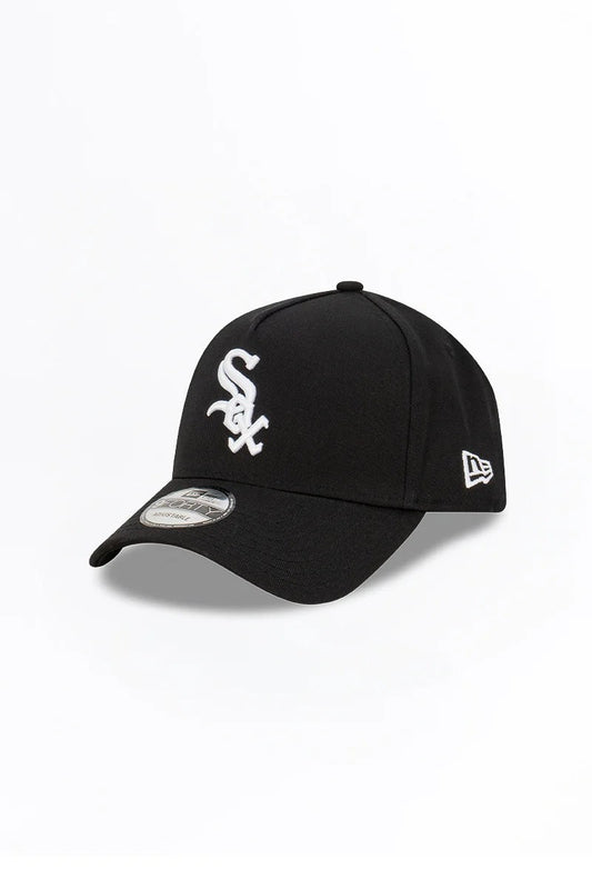 New Era Chicago White Sox Core 9Forty A-Frame Snapback Cap / Black / RRP £27