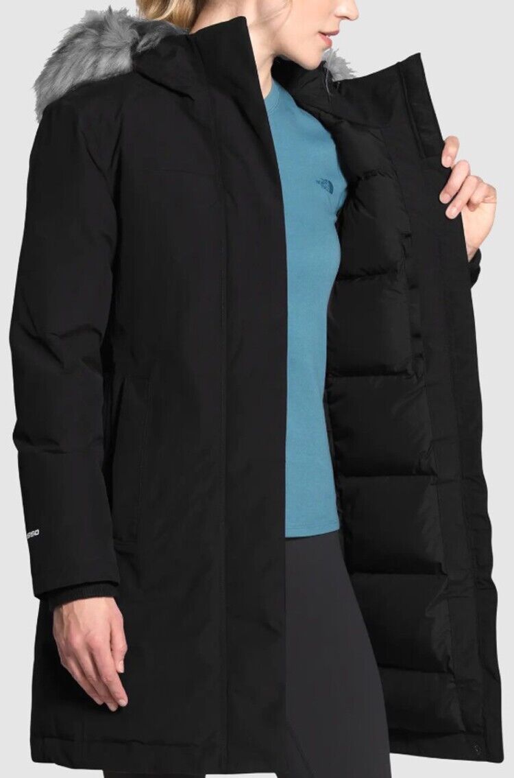 The North Face Womens Black Artic Parka / RRP £395