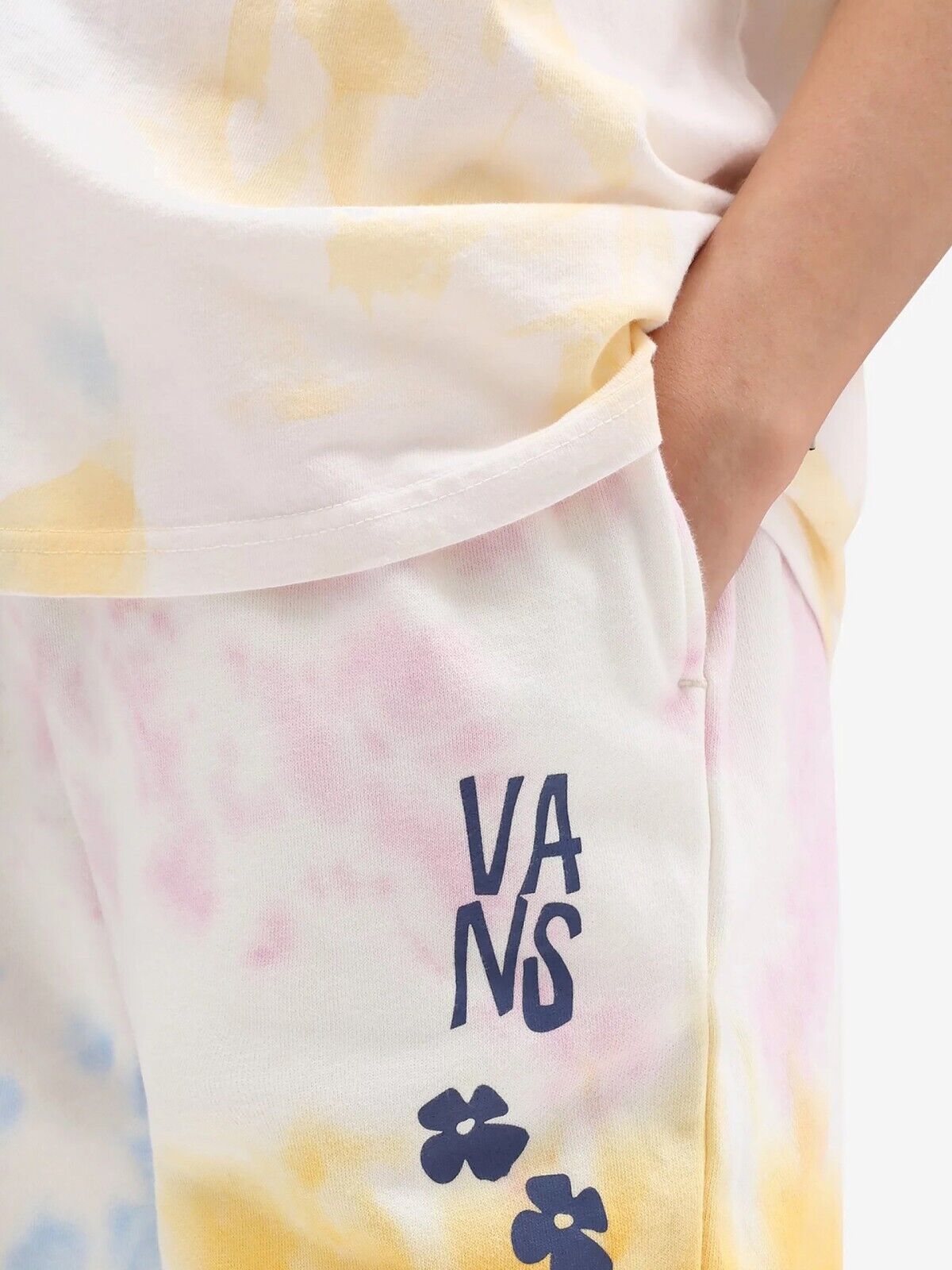 Vans Womens Mascy Daze Tri Dye Trousers / Pink / RRP £55