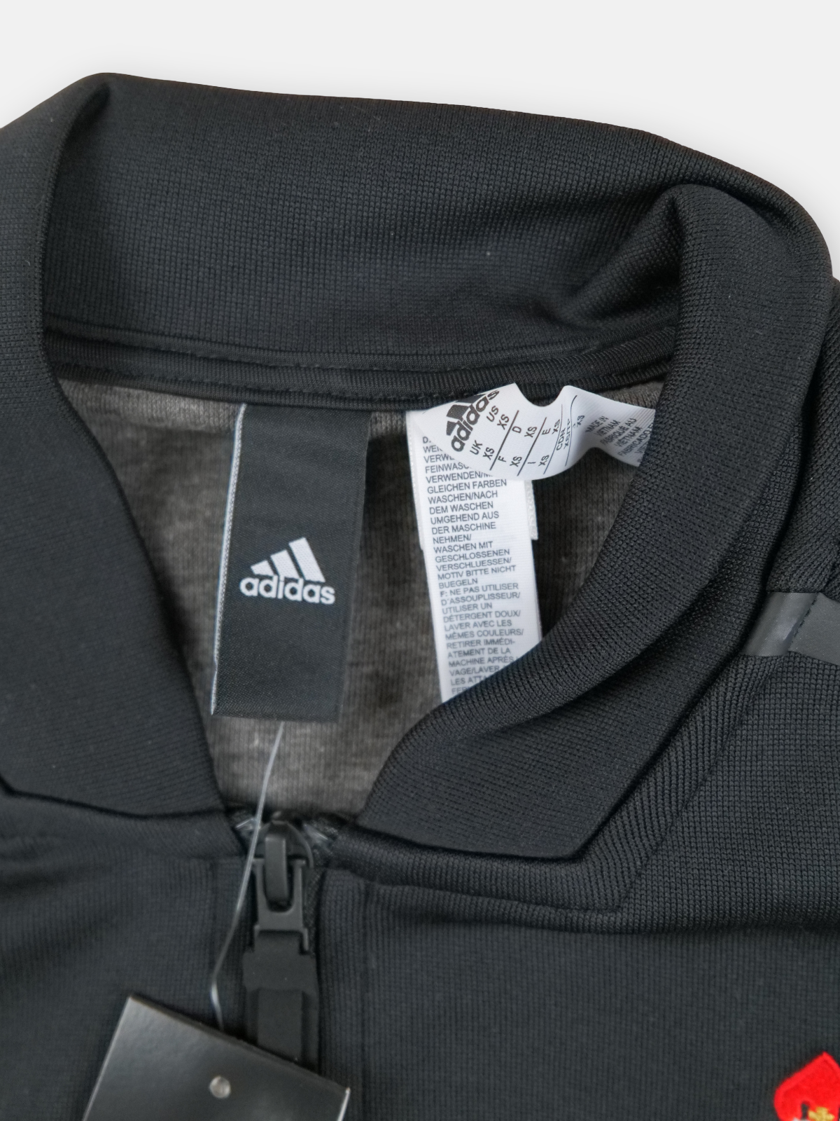 Adidas Mens 2019-20 Celta Vigo Zne Knit Football Jacket / Black / RRP £64.99