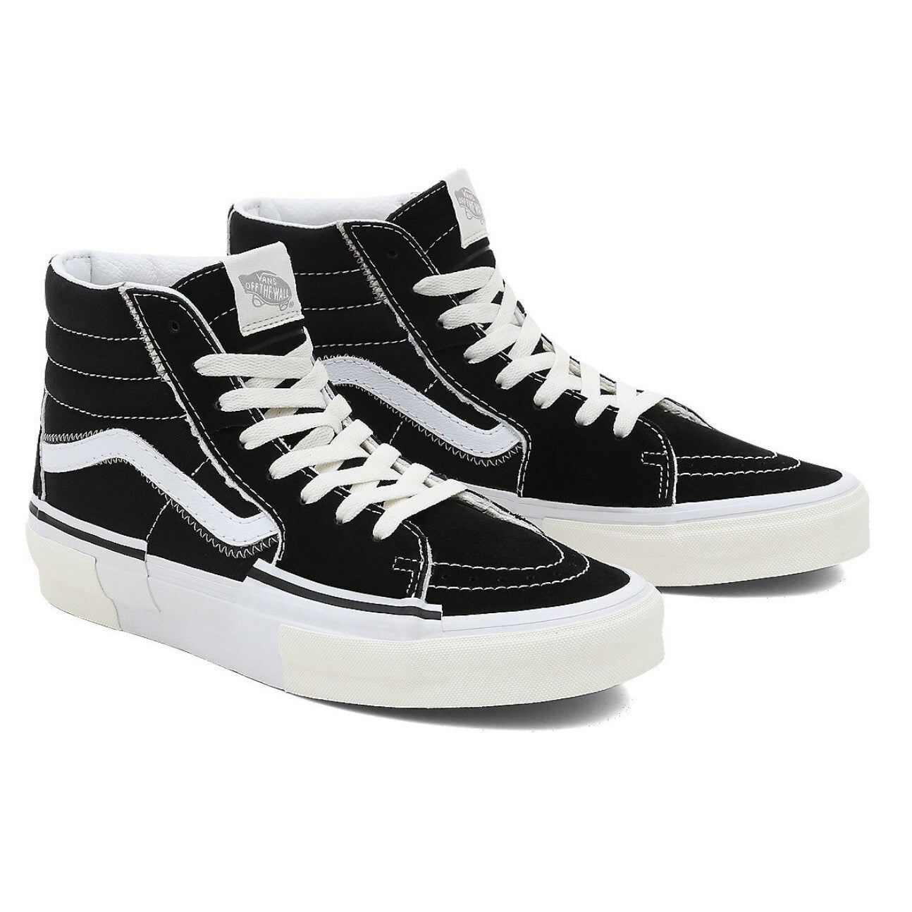 Vans Sk8-Hi Reconstruct High Top Trainers / Black White / RRP £95