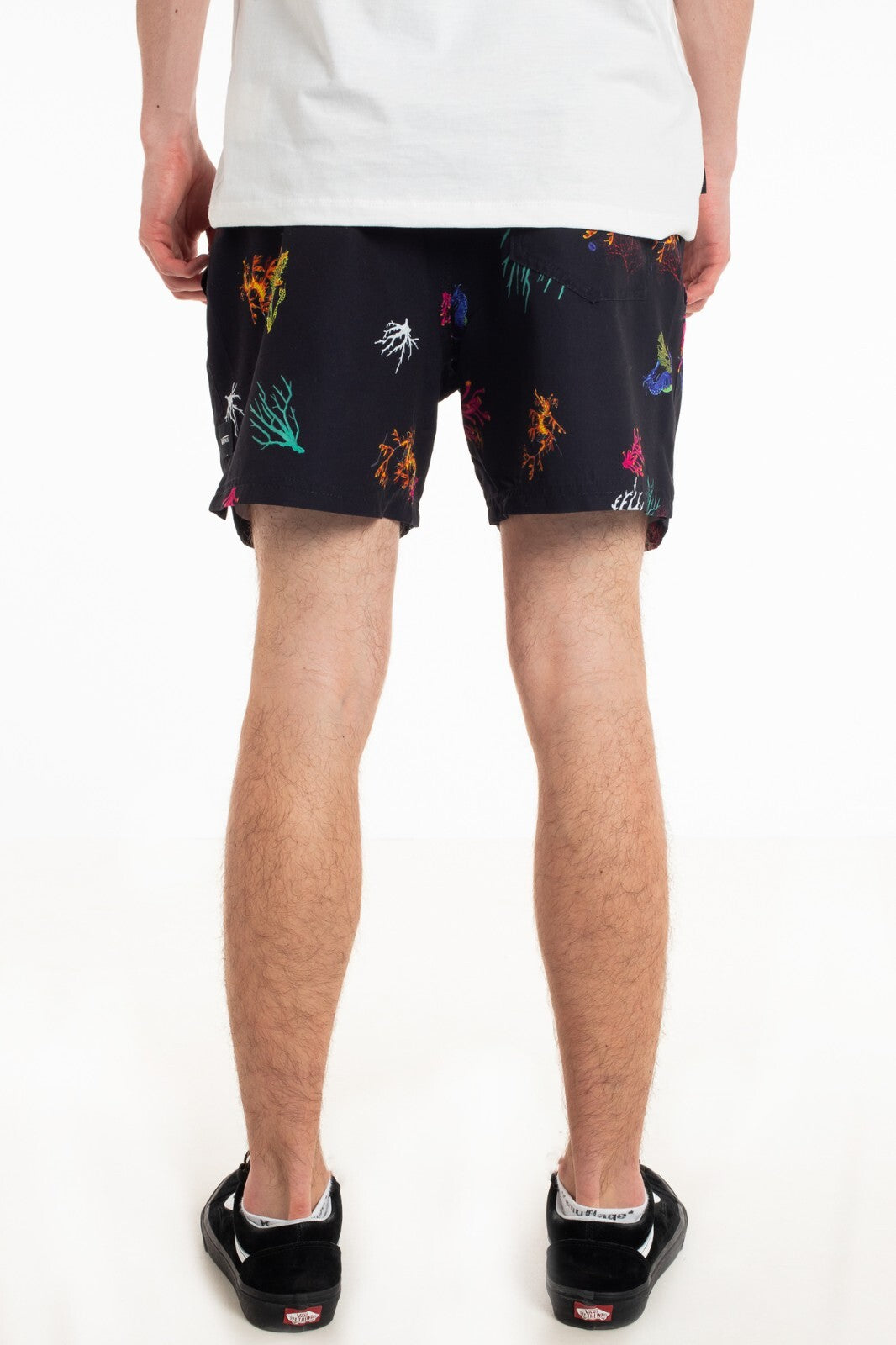 Vans Mens Volley Boardshorts / Black Coral / RRP £42
