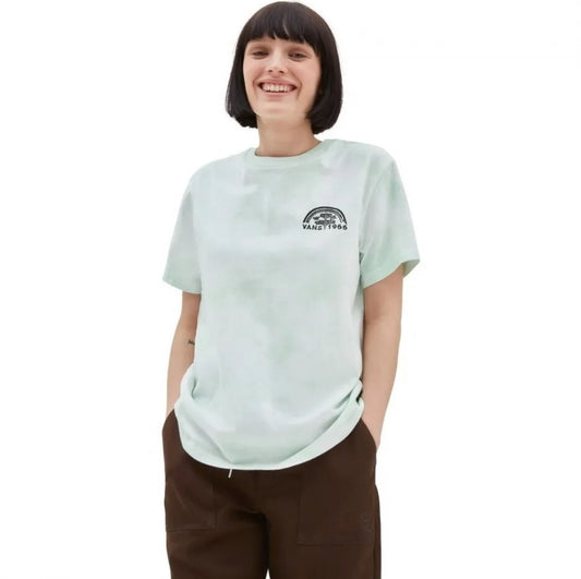 Vans Womens Everyday Rainbow Graphic T-Shirt / Light Green / RRP £37