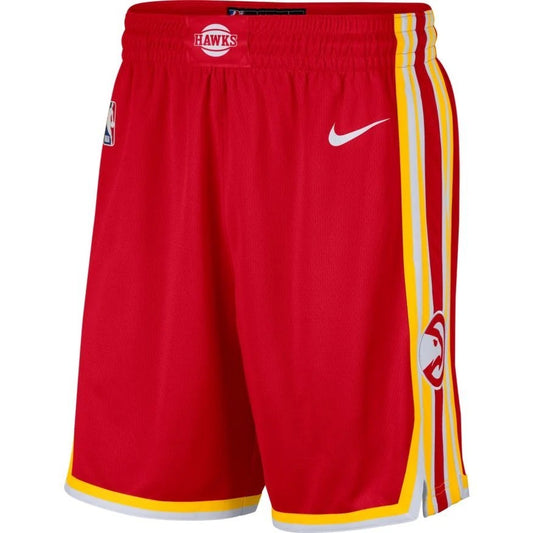 Nike Men's Atlanta Hawks Basketball Shorts / Red White / RRP £70