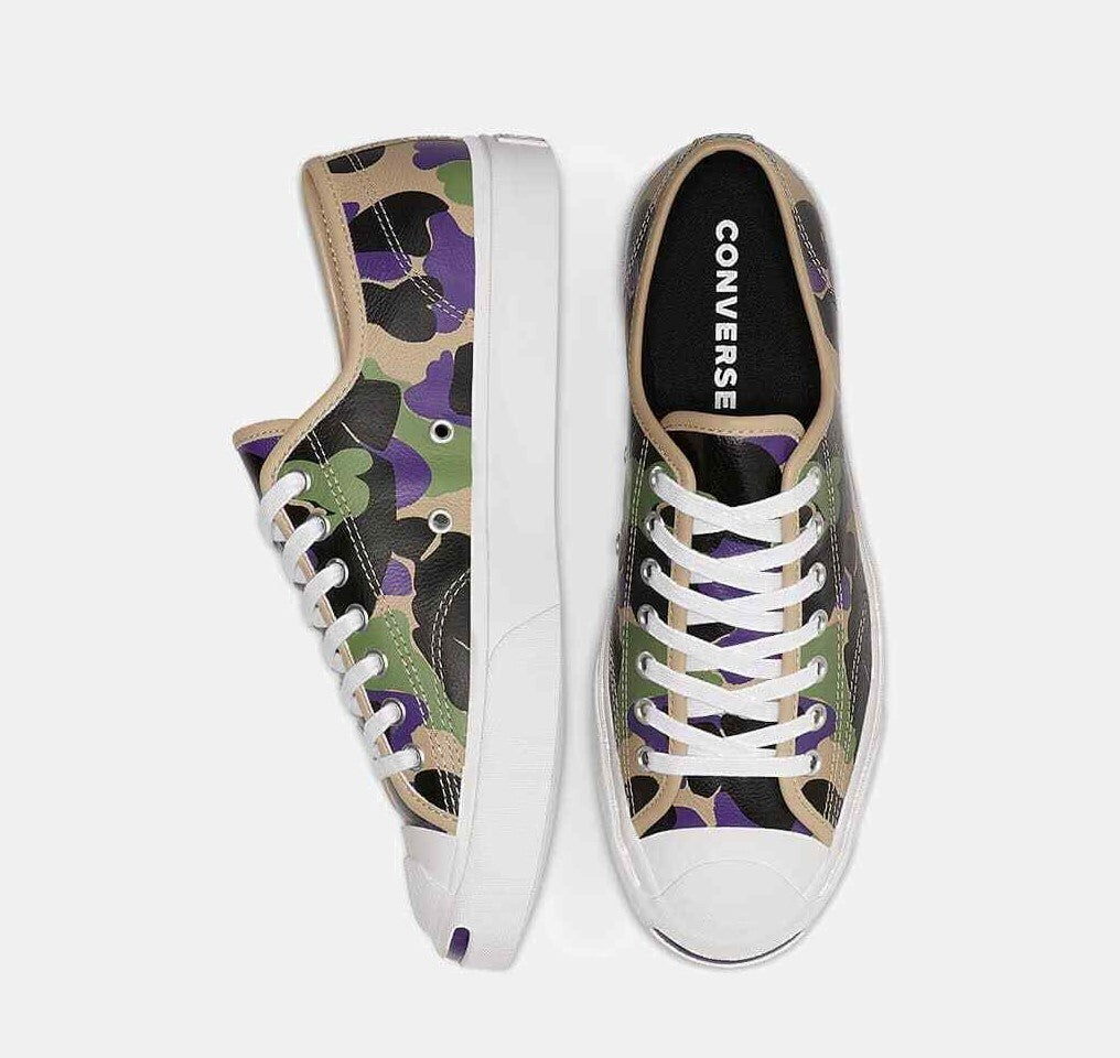 Converse Unisex Jack Purcell Archive Leather Low Trainers / BNIB / RRP £65