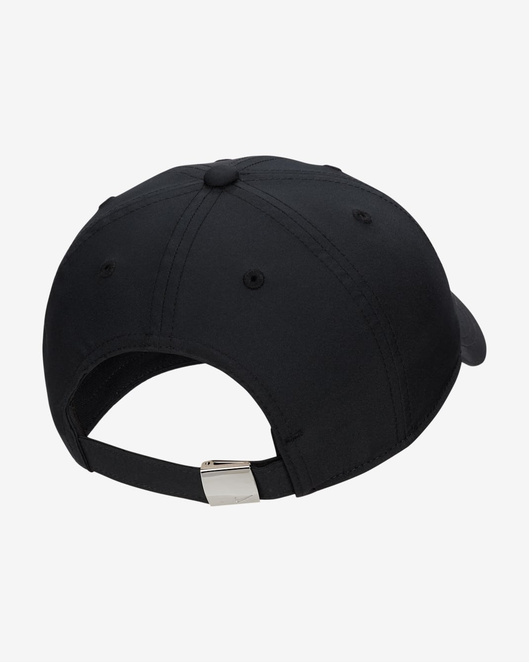 Nike Kids Dri-Fit Club Metal Swoosh Cap / Black Silver / RRP £20