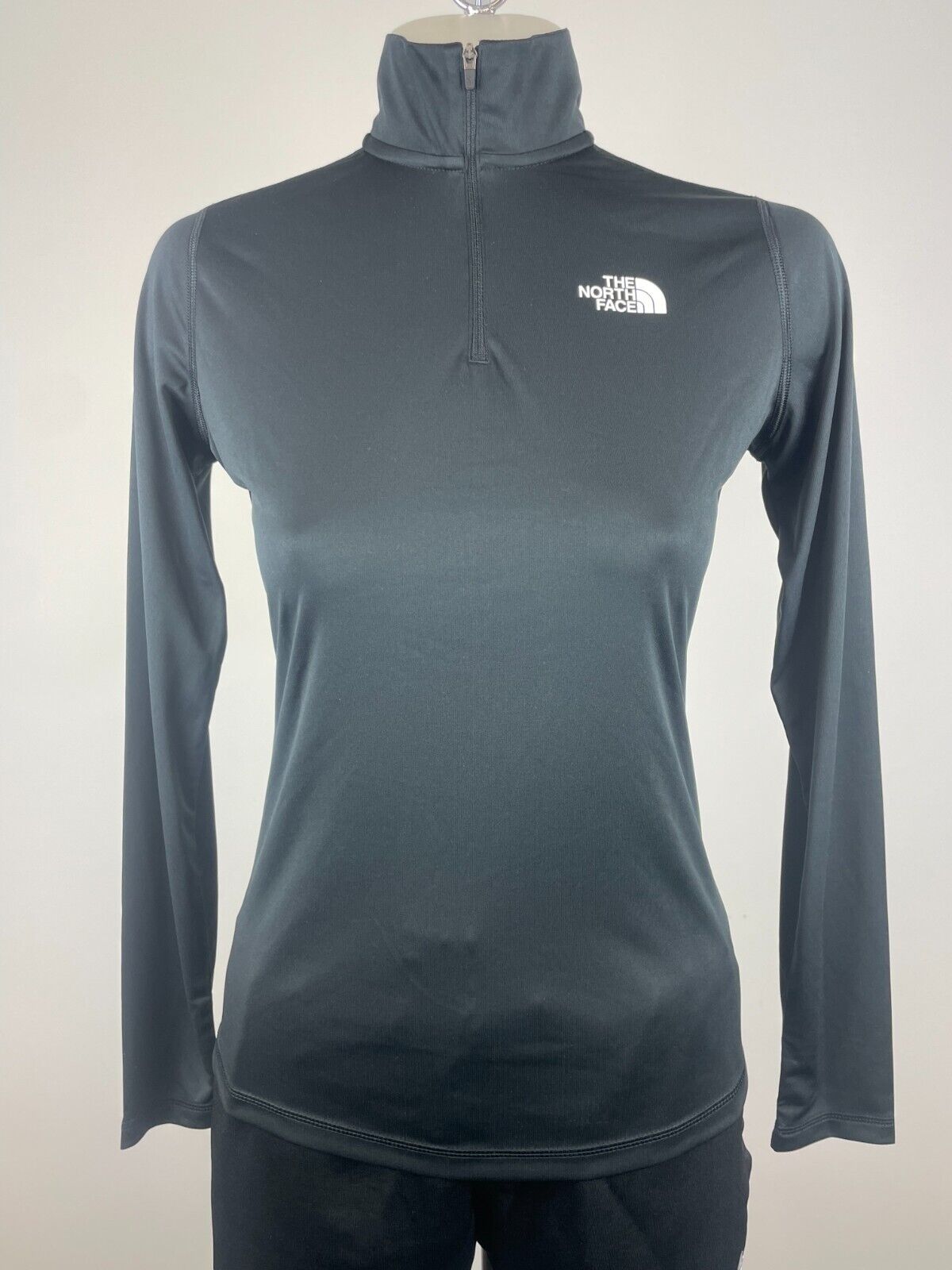 The North Face Womens 24/7 Flex 1/4 Zip Top / Black / Rrp £40