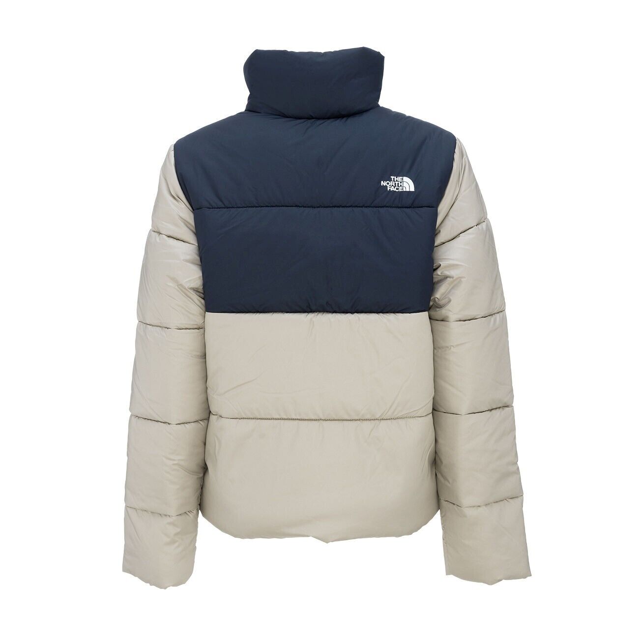The North Face Womens Saikuru Puffer Jacket / Beige Navy / RRP £200