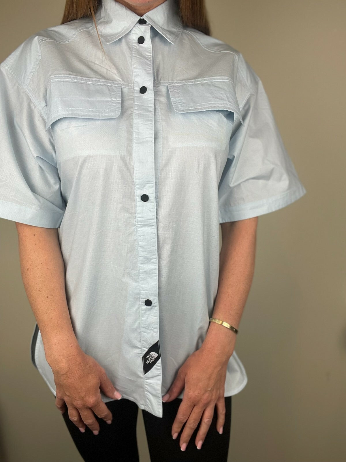 The North Face Women's Black Series Woven Top / Blue / Small / BNWT / RRP £225