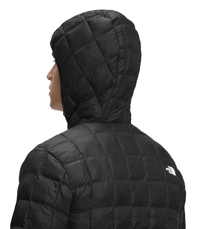 The North Face Mens Thermoball Eco Hooded Puffer Jacket / Black / RRP £190
