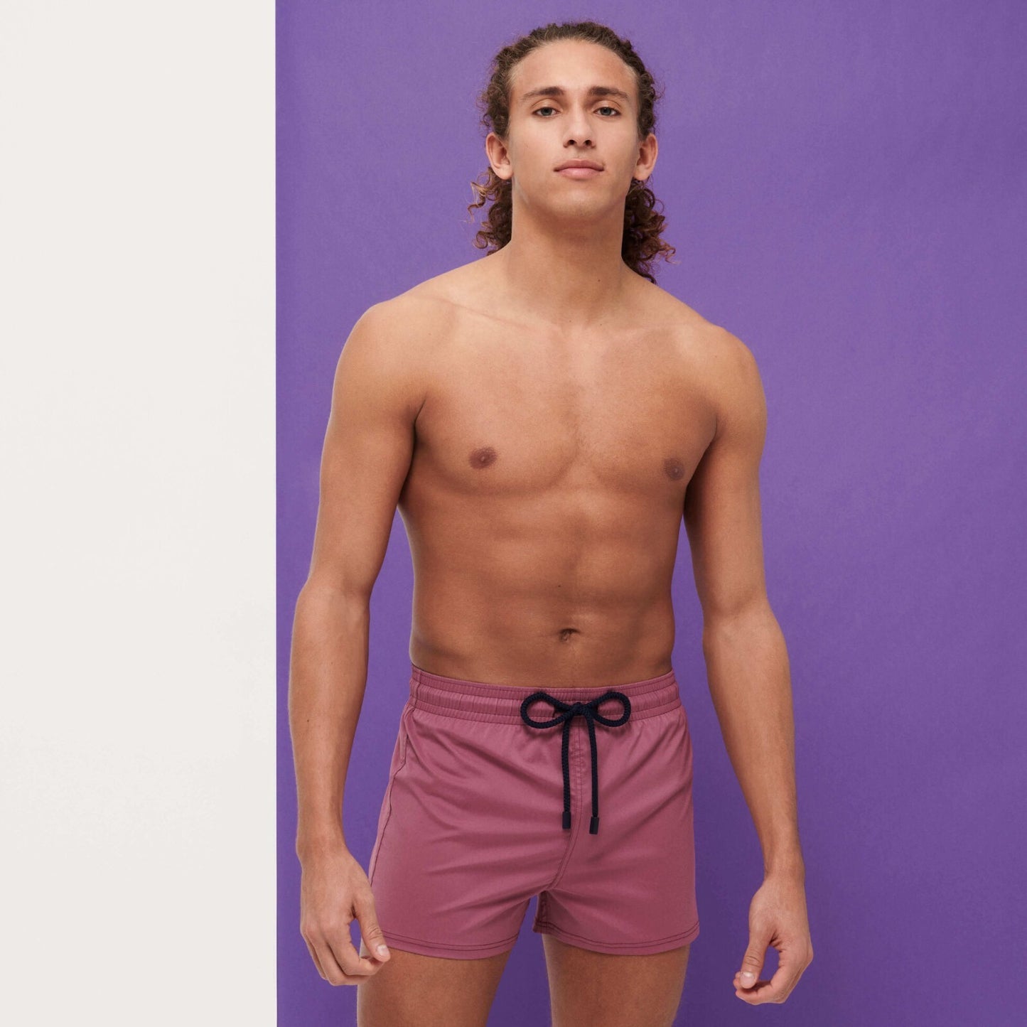 Vilebrequin Mens Swim Shorts / Purple / RRP £145