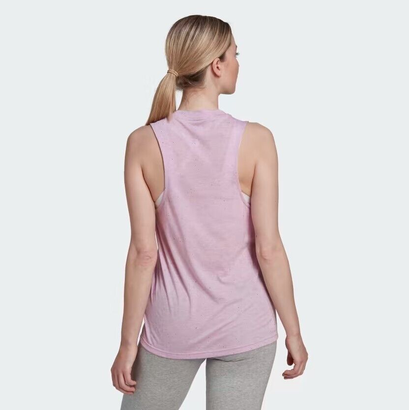 Adidas Womens Future Icon Winners 3.0 Tank Top / Pink / RRP £25
