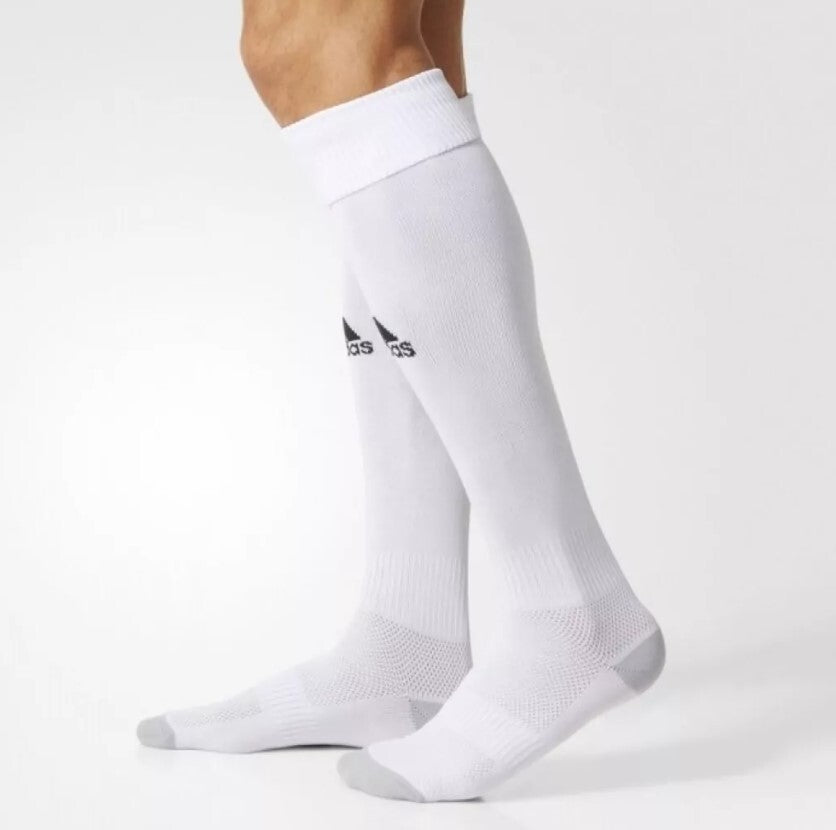 Adidas Mens Milano 16 Football Sock / White Black / RRP £8