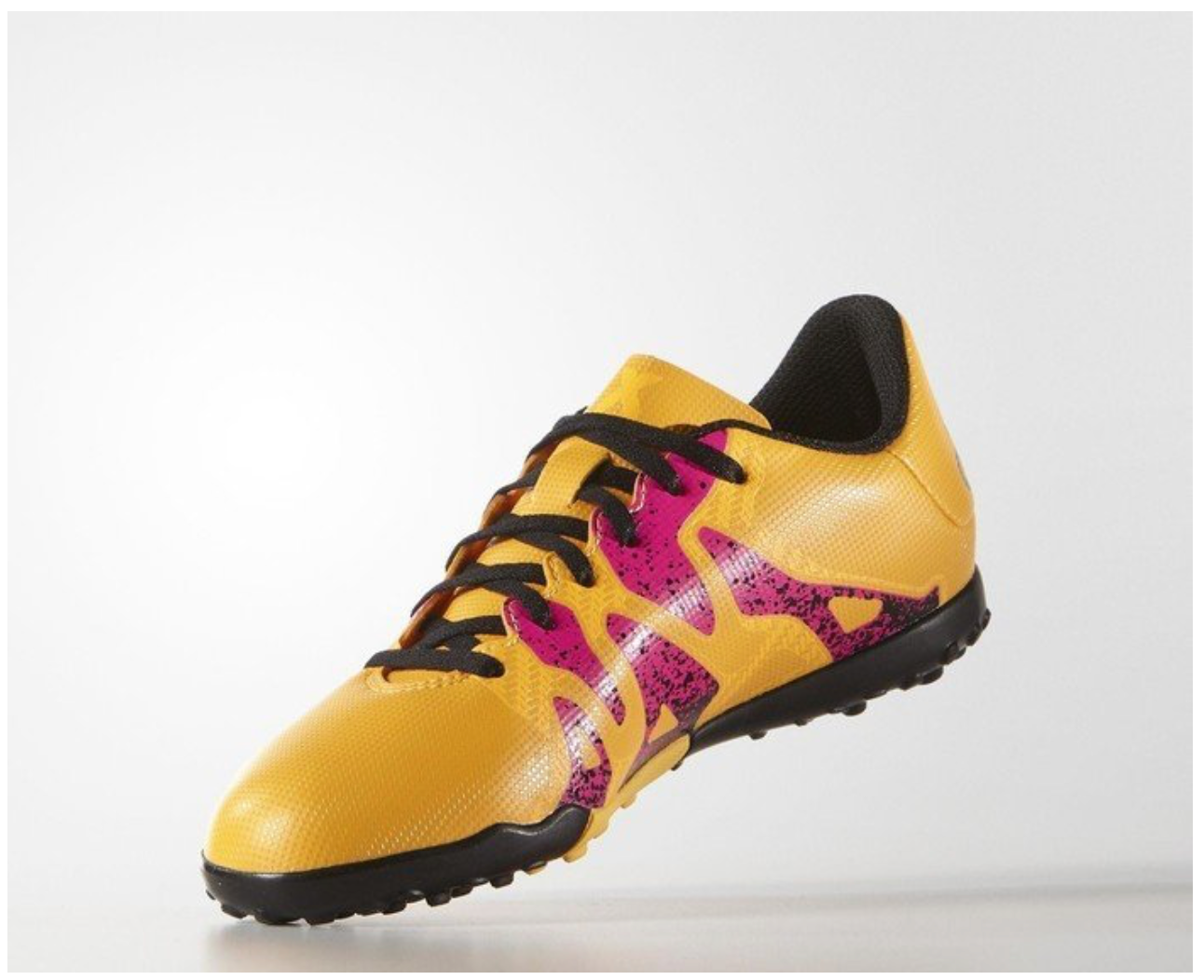 Adidas Kids X 15.4 TF Football Trainers / BNIB / Solar Gold / RRP £50