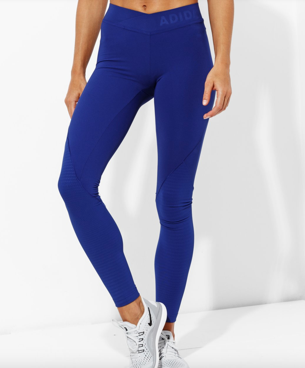 Adidas Womens Alphaskin Tech Tights / BNWT / Blue / RRP £75