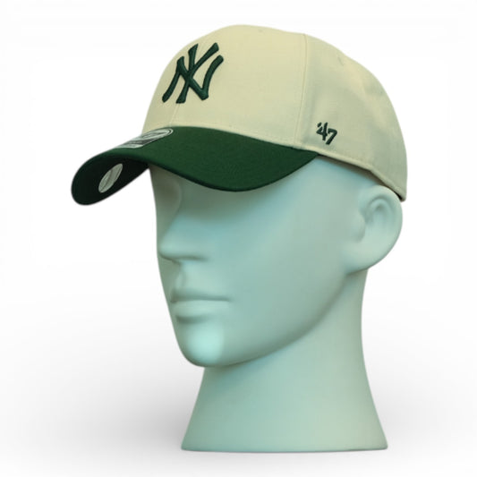 Sure Shot Snapback Tt 47 Mvp Unisex Cap / N.Y Yankees / Natural / BNWT / RRP £28