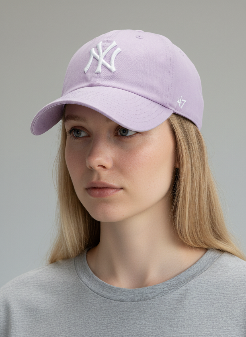 47 Brand NY Yankees / Relaxed Clean Up Womens MLB Hat / RRP £25