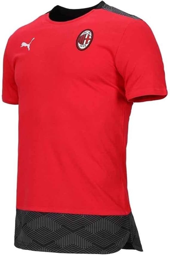 Puma Mens 2020-21 Ac Milan Puma Casuals Tee / Red / RRP £39.99