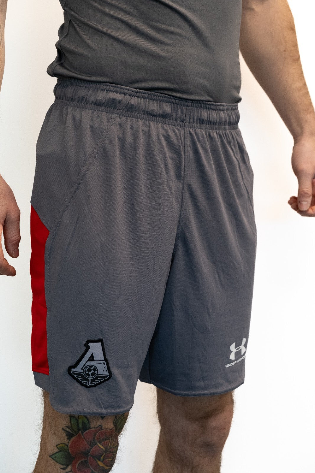 Under Armour 2019-20 Lokomotiv Moscow Third Shorts / Grey / RRP £30