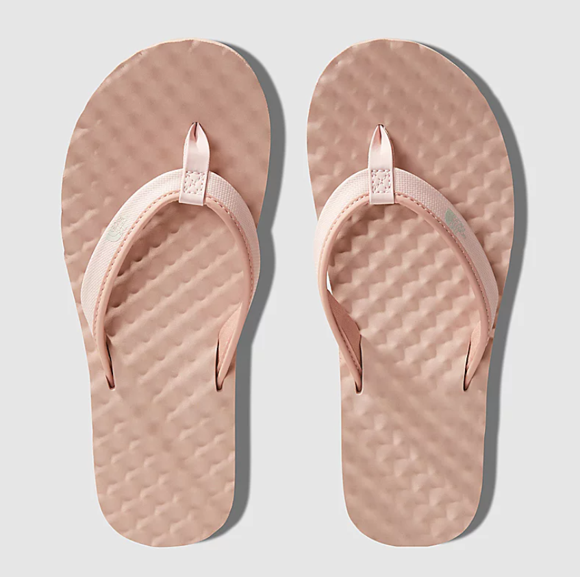The North Face Women’s Base Camp Mini II Flip Flop -Café Crémé Evening Sand Pink