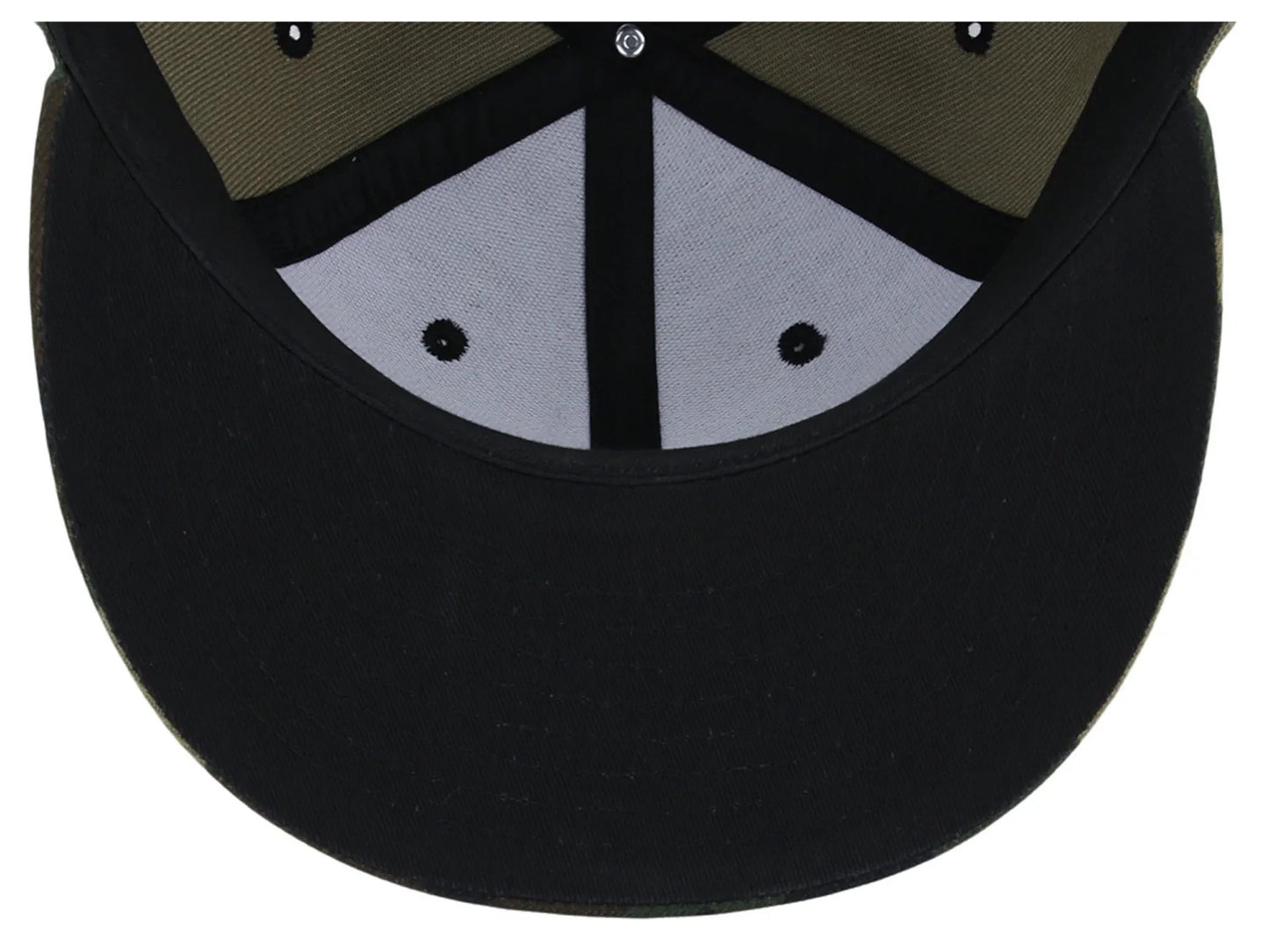 Crowns By Lids Camo Fitted Cap / Camo Green / RRP £23