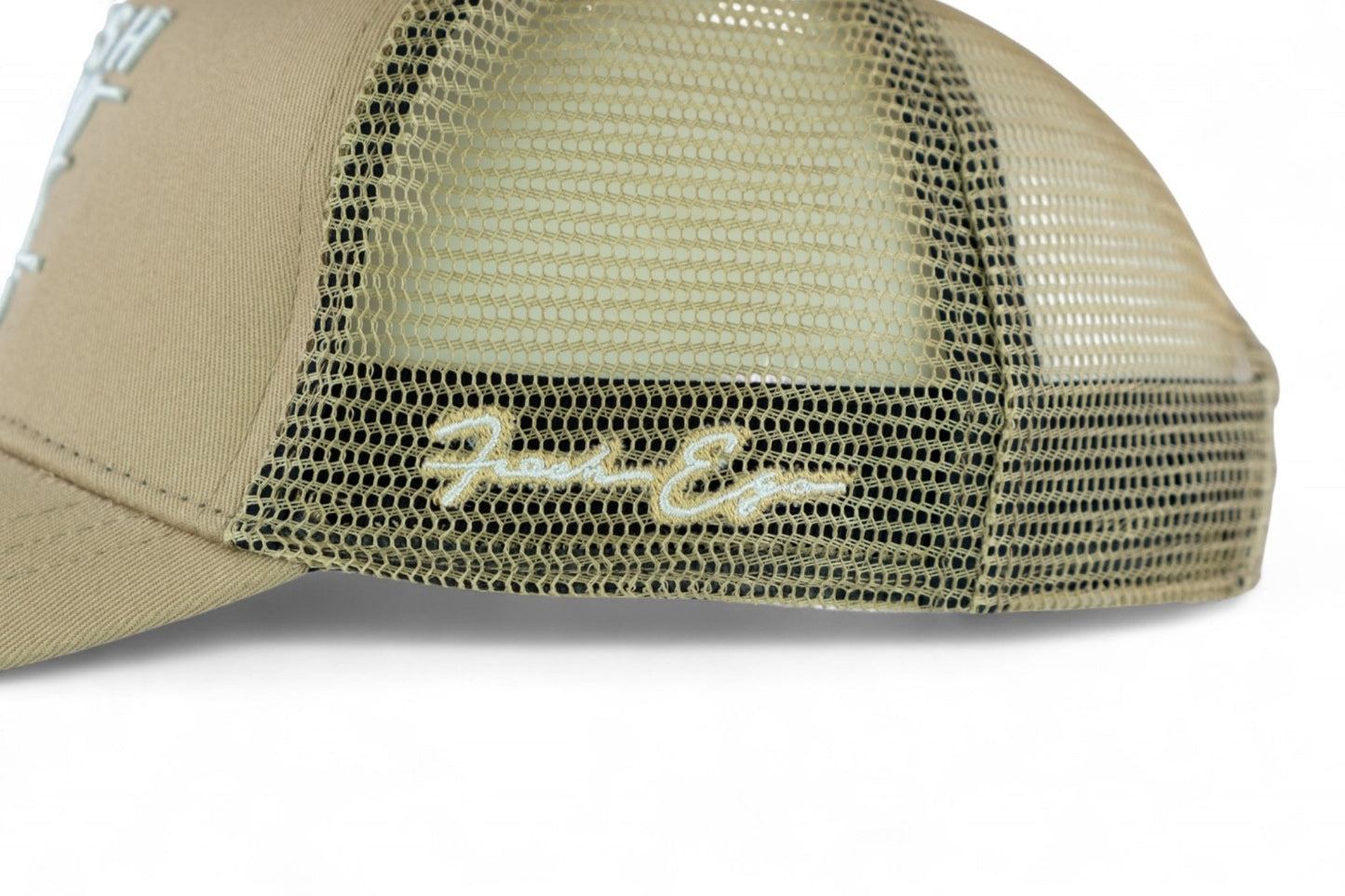 Fresh Ego Kid Mesh Core Trucker / Beige White / RRP £35
