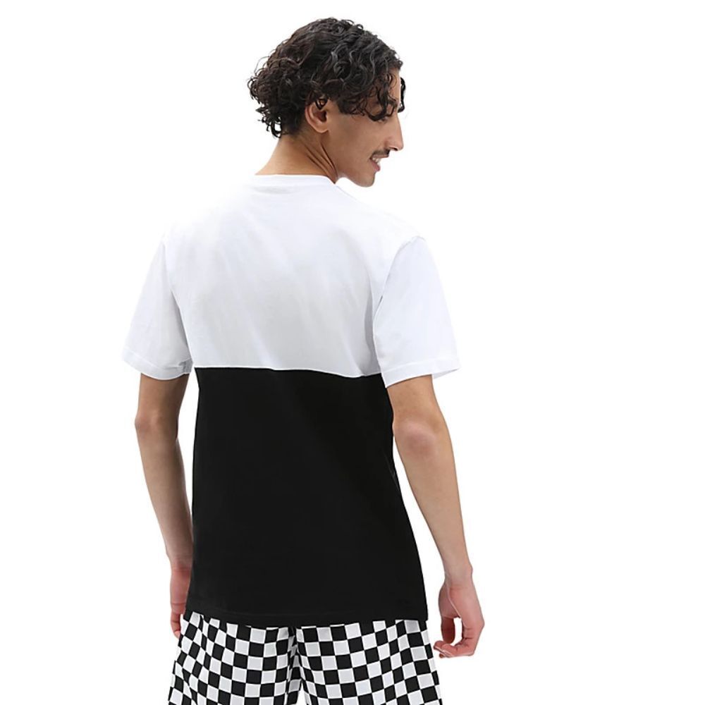 Vans Colorblock Tee / Black White / Mens / RRP £25
