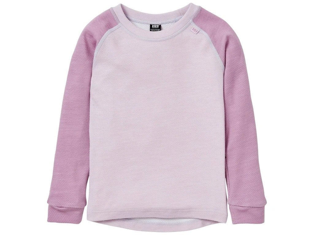 Helly Hansen Kids Lifa Merino Thermal Set / Pink Ash / RRP £60