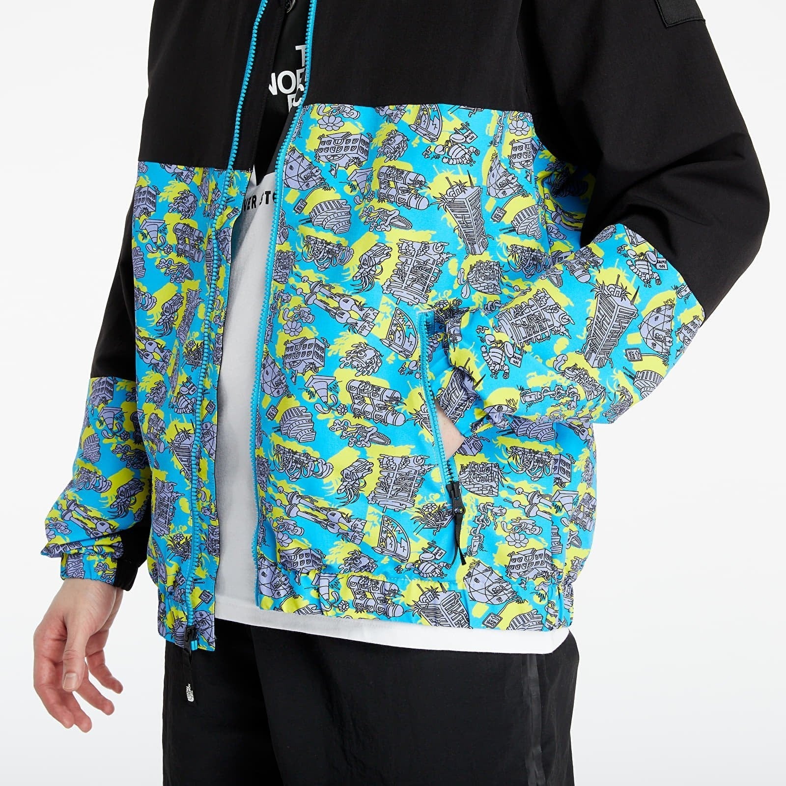 The North Face Mens Black Box Track Top / Blue / RRP £100