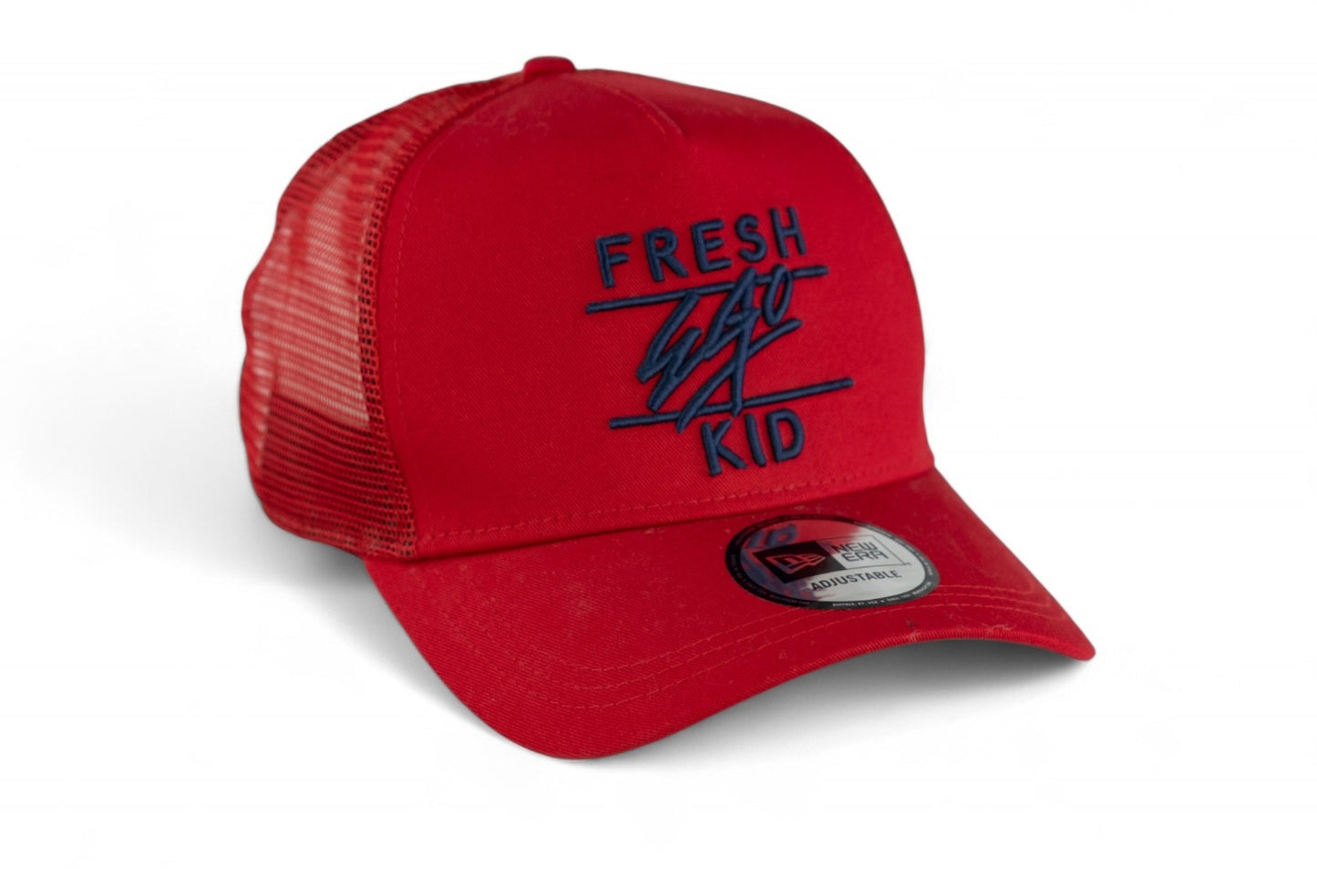 Fresh Ego Kid Script Trucker Cap / Red Black / RRP £35
