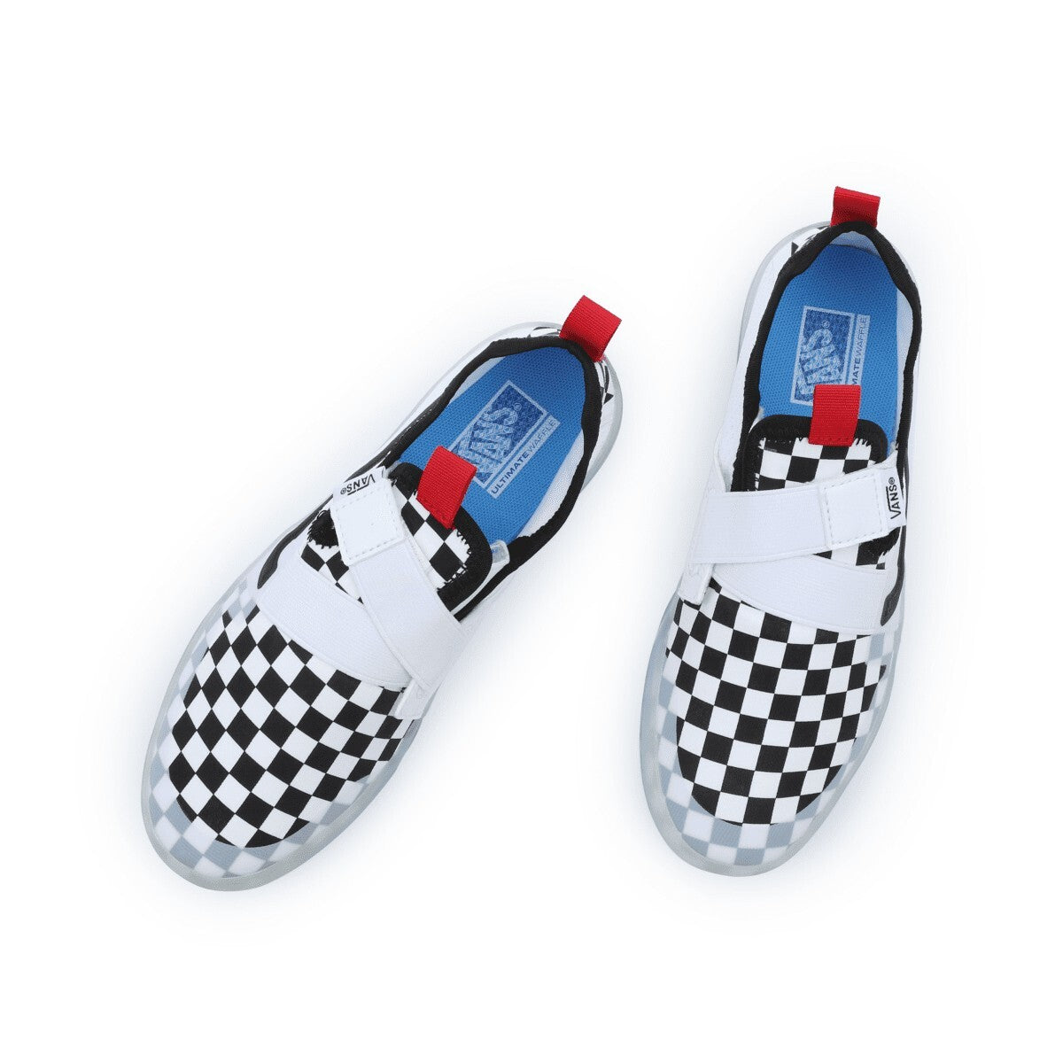 Vans Kids Checkerboard Strker Ultimatewaffle Shoes / Black True White / RRP £65