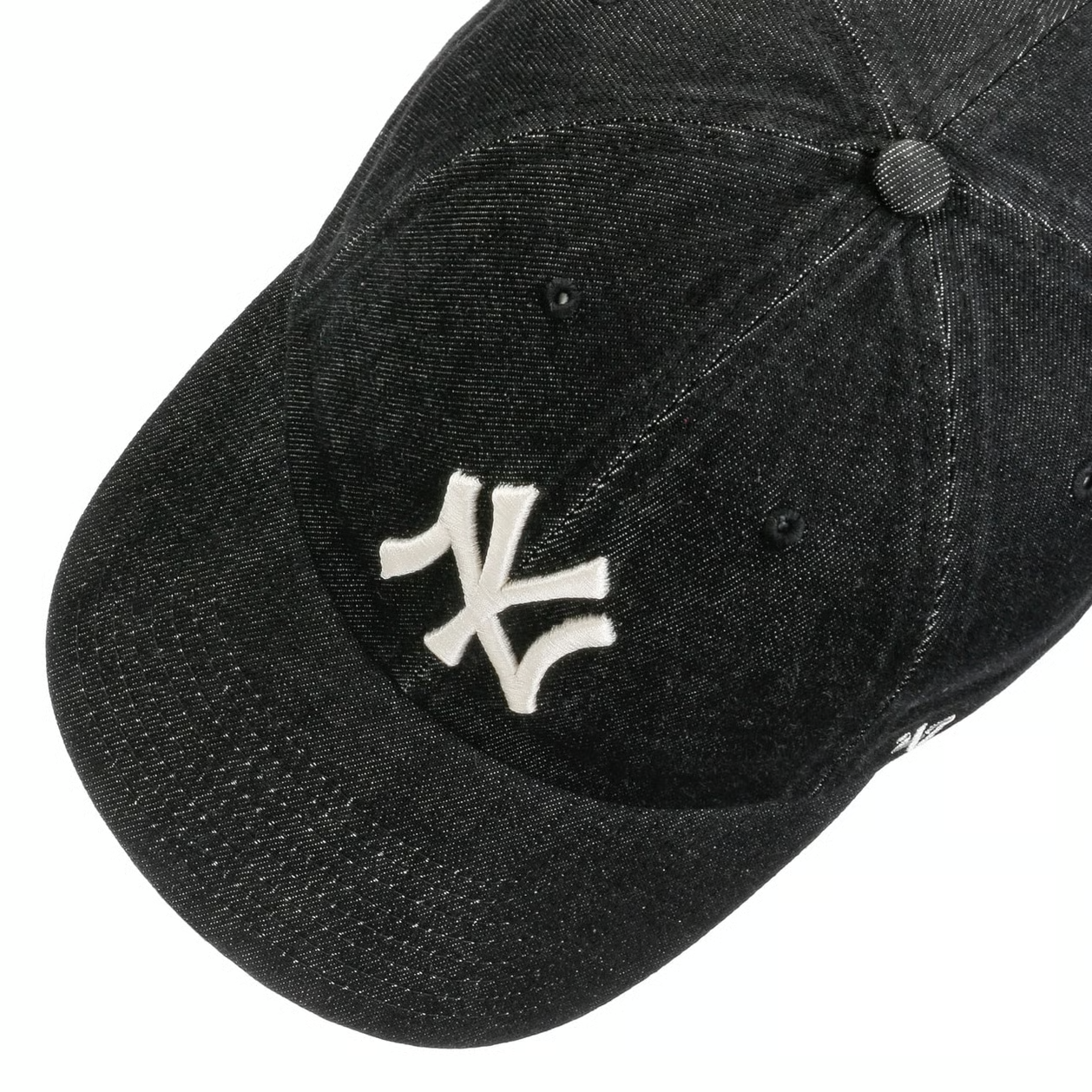 47 Brand NY New York Yankees Lennon Relaxed Clean Up Cap / Black White / RRP £32