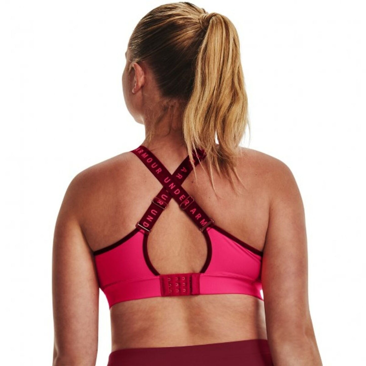 Under Armour Women's Pink Infinity Sports Bra / Gym Fitness / RRP £40